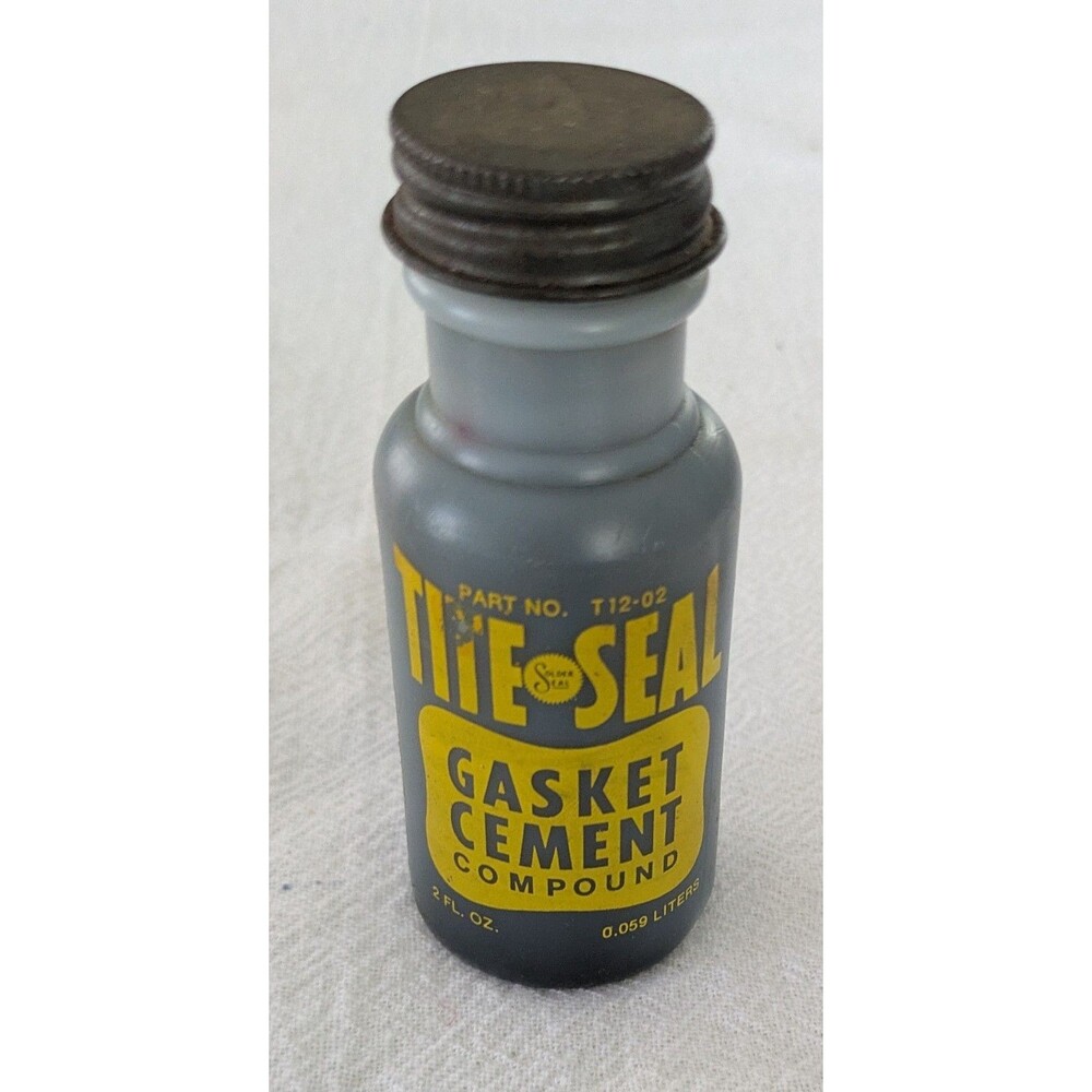 Vintage Tite-Seal Solder Seal Gasket Cement Compound Part T12-02 2 oz USA